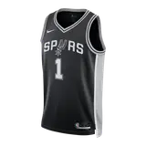Wembanyama #1 San Antonio Spurs Swingman NBA Jersey - Icon Edition