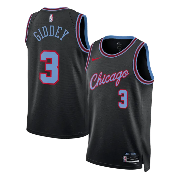 GIDDEY #3 New York Knicks Swingman NBA Jersey 2025/26 - City Edition