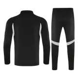 Real Madrid 1/4 Zip Tracksuit 2025/26 Black