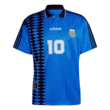 Retro Soccer Jersey #10 Argentina Away 1994