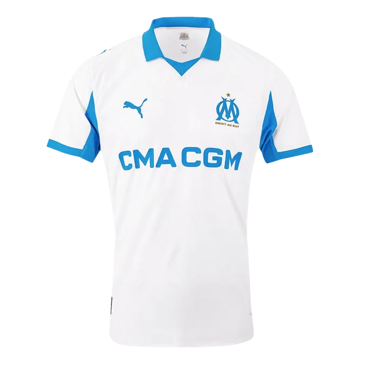 Marseille Home inspired Soccer Jersey 2025/26