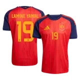 LAMINE YAMAL #19 Spain Home Soccer Jersey 2026
