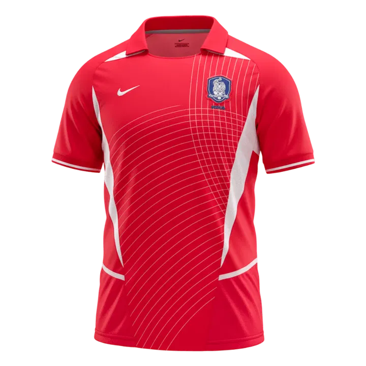 Retro Soccer Jersey South Korea Home 2002