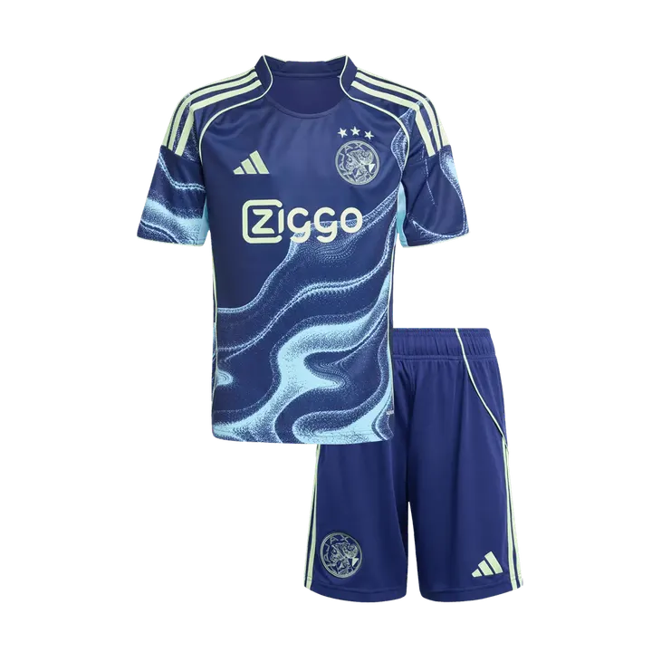 Ajax Away Kids Soccer Jerseys Kit 2025/26
