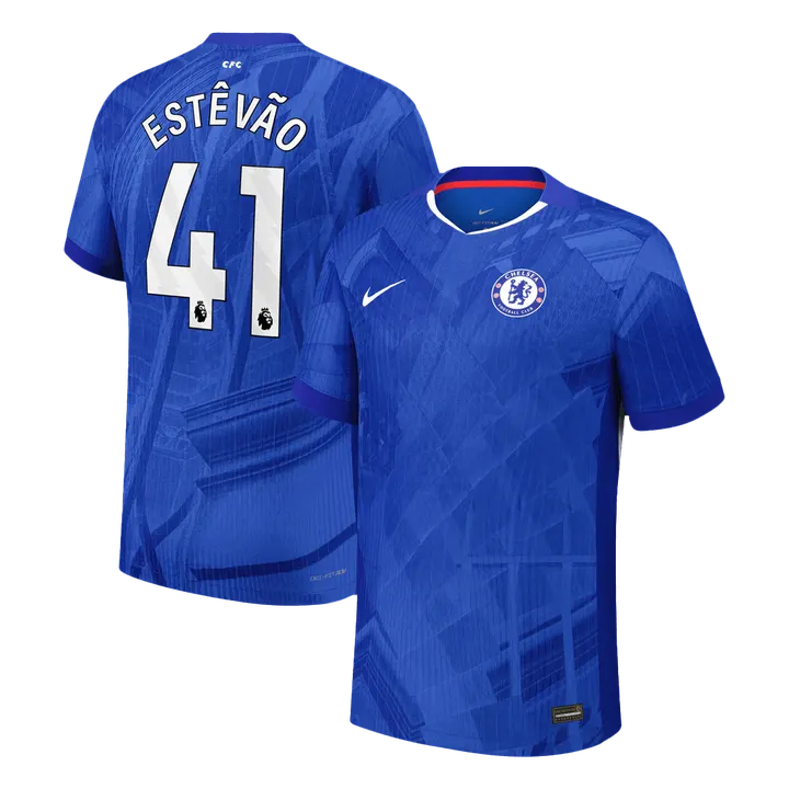 ESTÊVÃO #41 Chelsea Home Player Version Jersey 2025/26