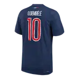O.DEMBÉLÉ #10 PSG Home Player Version Jersey - UCL