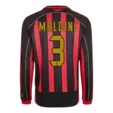 Retro Soccer Jersey MALDINI #3 AC Milan Home Long Sleeve 2006/07