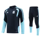 Argentina 1/4 Zip Tracksuit 2026 Kids Navy