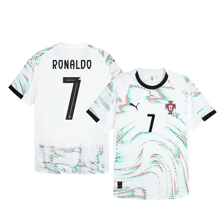 RONALDO #7 Portugal Away inspired Soccer Jersey 2025