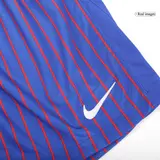 France Away Soccer Shorts