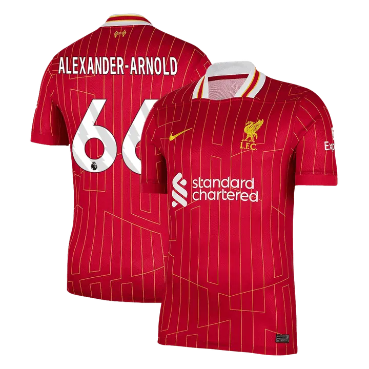 ALEXANDER-ARNOLD #66 Liverpool Home Soccer Jersey