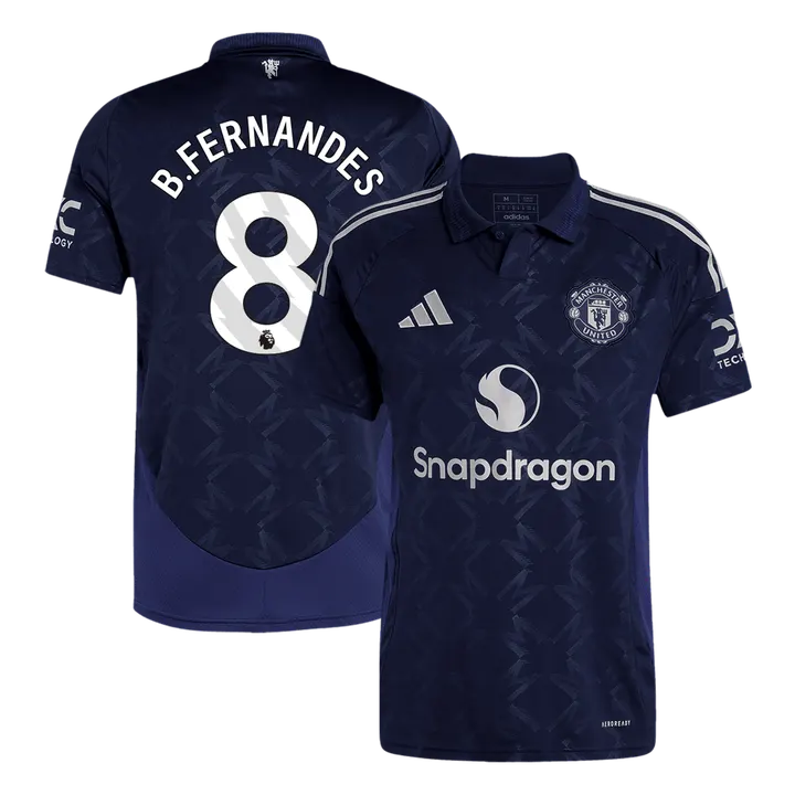 B.FERNANDES #8 Manchester United Away Soccer Jersey