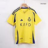 RONALDO #7 Al Nassr Home Kids Soccer Jerseys Kit