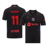 RAPHINHA #11 Barcelona Away Soccer Jersey -UCL