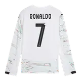 RONALDO #7 Portugal Away Long Sleeve Soccer Jersey 2025