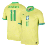 RAPHINHA #11 Brazil Home Soccer Jersey Copa America