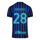 PAVARD #28 Inter Milan Home Soccer Jersey 2025/26