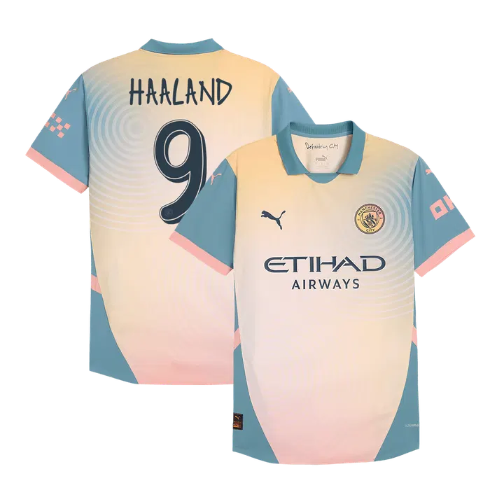 HAALAND #9 Manchester City Fourth Away Player Version Jersey