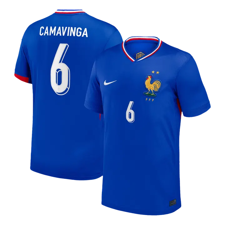 CAMAVINGA #6 France Home Soccer Jersey