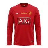 Retro Soccer Jersey ROONEY #10 Manchester United Home Long Sleeve 2007/08 - UCL Final