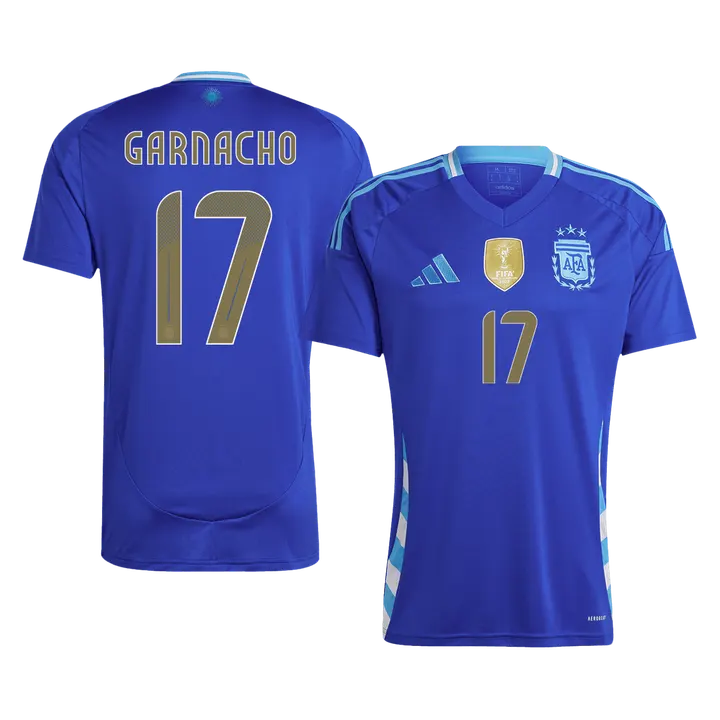 GARNACHO #17 Argentina Away Soccer Jersey