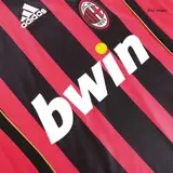 Retro Soccer Jersey KAKA' #22 AC Milan Home Long Sleeve 2006/07