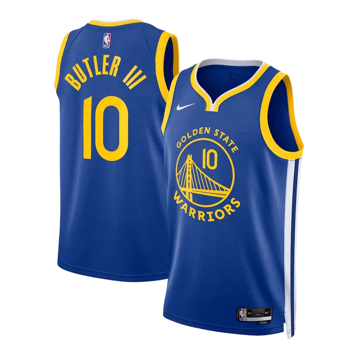 Butler #10 Golden State Warriors Swingman NBA Jersey - Icon Edition