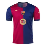RAPHINHA #11 Barcelona Home Soccer Jersey -UCL (Spotify Logo Without Text)