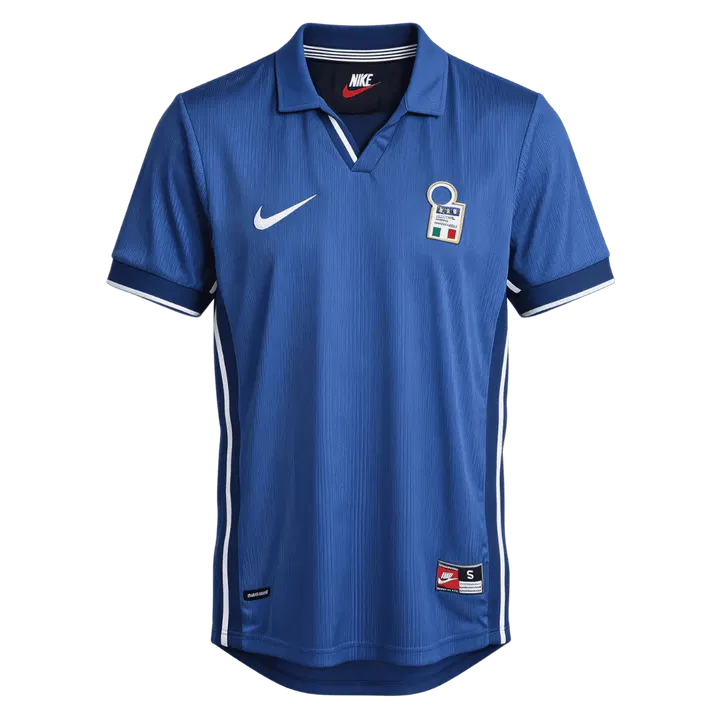 Retro Soccer Jersey Italy Home World Cup 1998