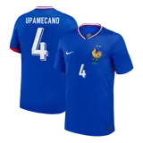 UPAMECANO #4 France Home Soccer Jersey