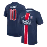 O.DEMBÉLÉ #10 PSG Home Player Version Jersey - UCL