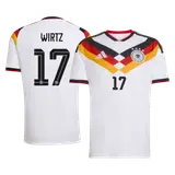 WIRTZ #17 Germany Home Soccer Jersey World Cup 2026
