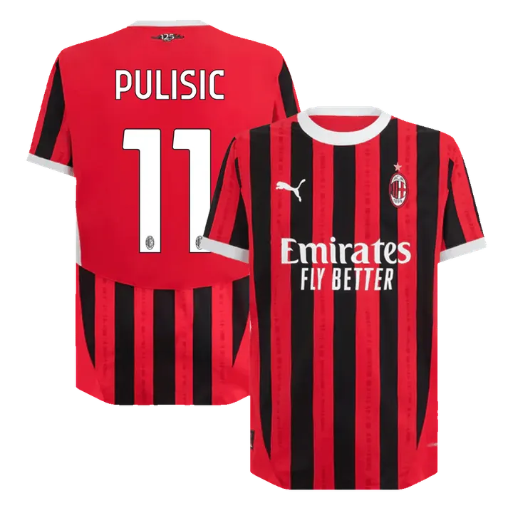 PULISIC #11 AC Milan Home inspired Soccer Jersey