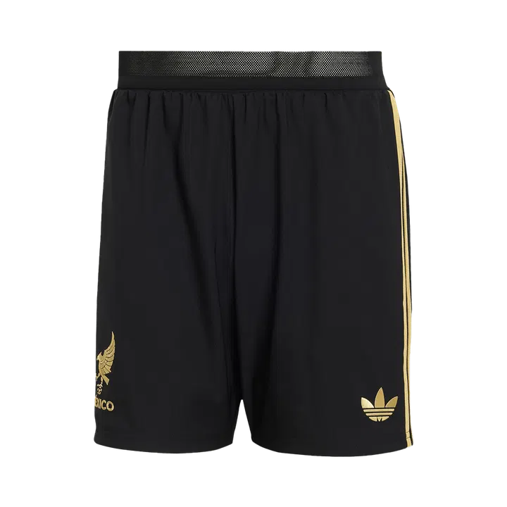 Mexico Third Away inspired Soccer Shorts 2025 - Gold Cup