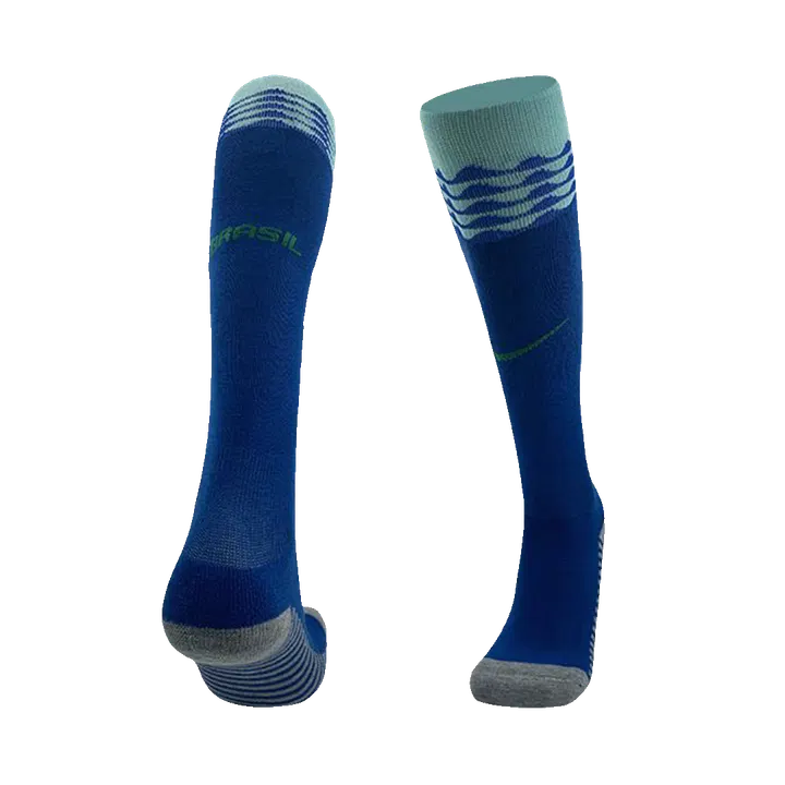 Brazil Away Soccer Socks Kids