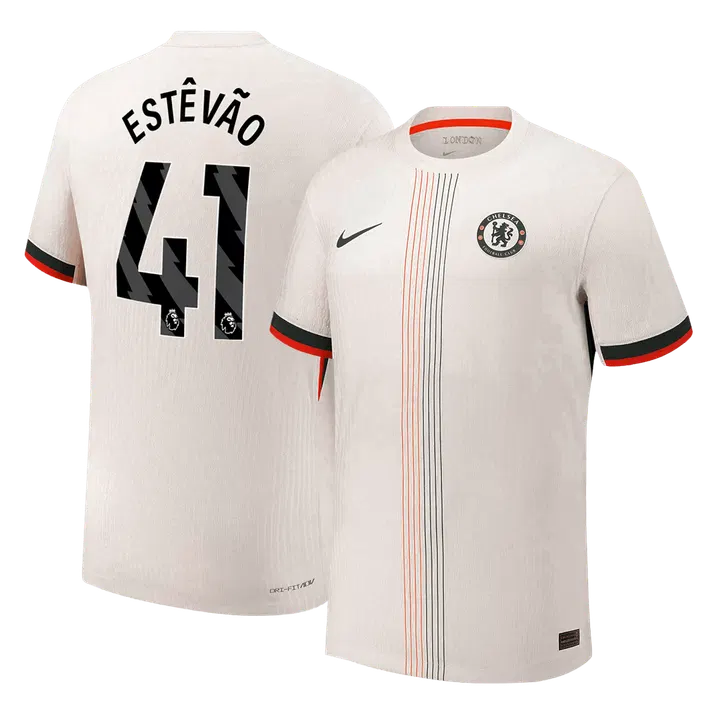 ESTÊVÃO #41 Chelsea Away Player Version Jersey 2025/26