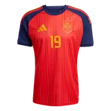 LAMINE YAMAL #19 Spain Home Soccer Jersey 2026