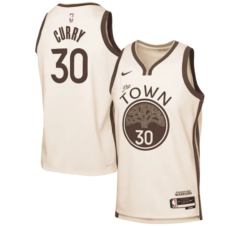 CURRY #30 Golden State Warriors Swingman NBA Jersey - City Edition