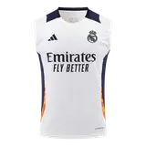 Real Madrid Pre-Match Sleeveless Top White