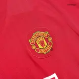 Retro Soccer Jersey RONALDO #7 Manchester United Home Long Sleeve 2007/08