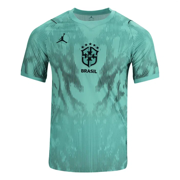 Brazil Goalkeeper Soccer Jersey World Cup 2026 Green