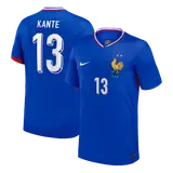 KANTE #13 France Home Soccer Jersey EURO