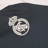 Real Madrid 1/4 Zip Tracksuit Gray