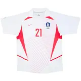 Retro Jersey J S Park #21 South Korea Away World Cup 2002