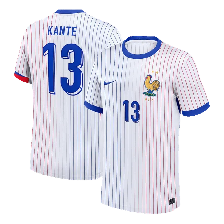 KANTE #13 France Away Soccer Jersey EURO