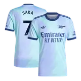 SAKA #7 Arsenal Third Away Soccer Jersey