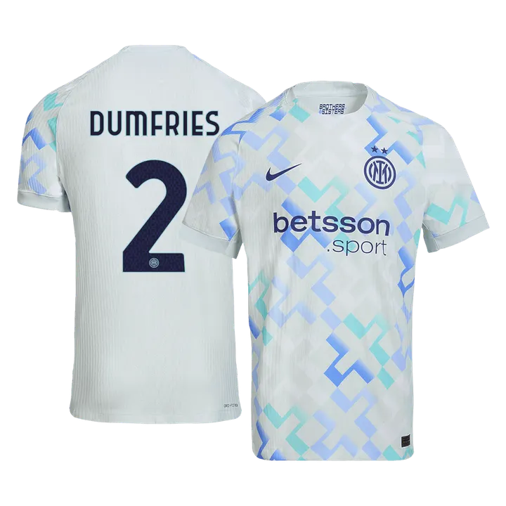 DUMFRIES #2 Inter Milan Away inspired Soccer Jersey 2025/26
