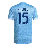 KALULU #15 Juventus Away Player Version Jersey 2025/26