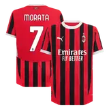 MORATA #7 AC Milan Home inspired Soccer Jersey - UCL