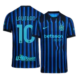 LAUTARO #10 Inter Milan Home inspired Soccer Jersey 2025/26